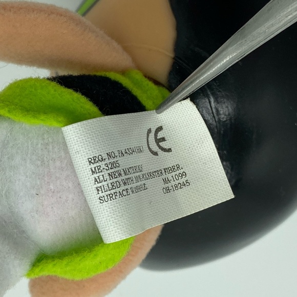 RARE Vintage 1999 The Powerpuff Girls Hard Head Plush Body Talking Buttercup - Picture 5 of 6